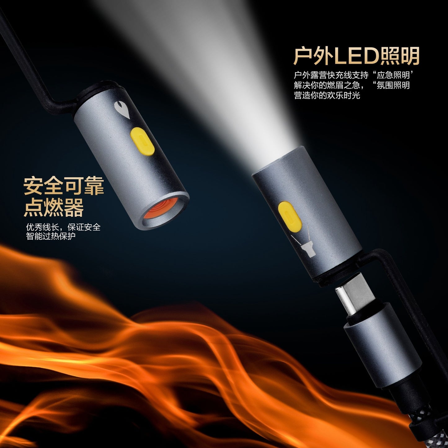 LuckyPromos | 6-in-1 Fast Charging Cable