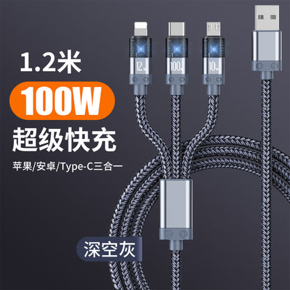 LuckyPromos | 3-in-1 Fast Charging Cable