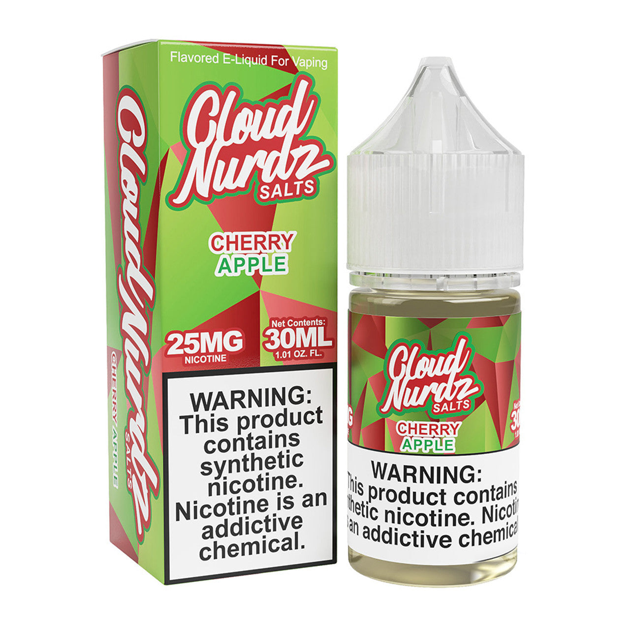 Cloud Nurdz Salts Tobacco-Free Nicotine Salt E-Liquid 30ML (MSRP $19.99)