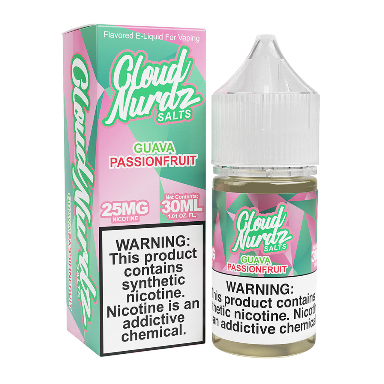 Cloud Nurdz Salts Tobacco-Free Nicotine Salt E-Liquid 30ML (MSRP $19.99)