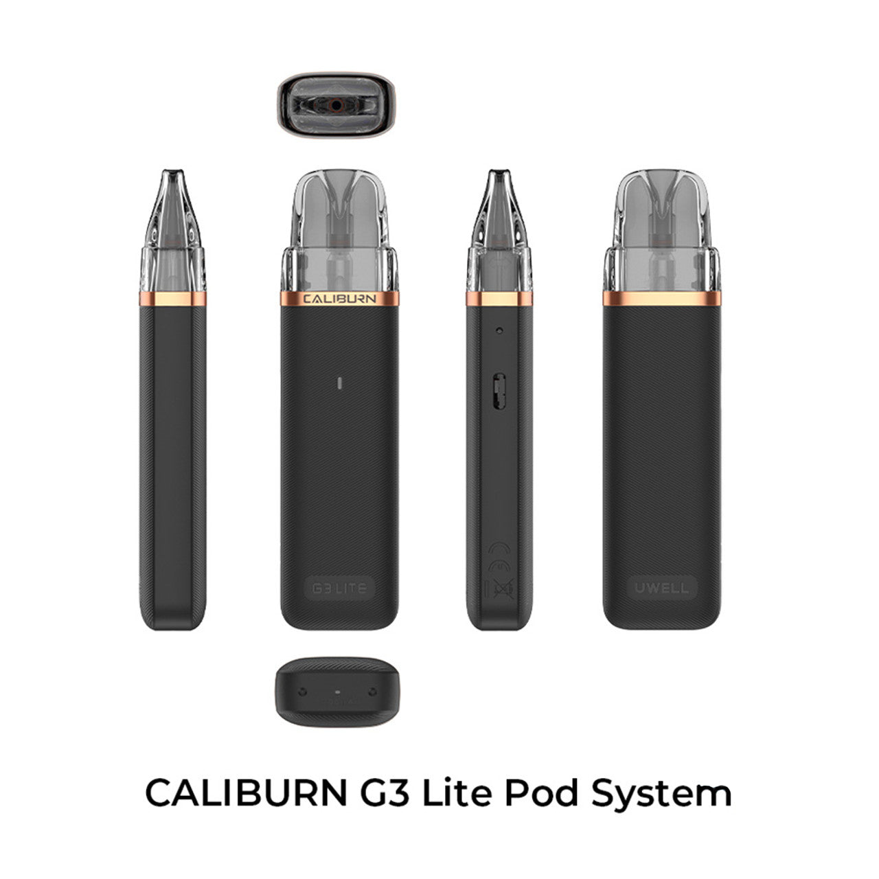 Uwell Caliburn G3 Lite 1200mAh Pod System Starter Kit With Refillable 2.5ML Caliburn G3 Cartridge Pod (MSRP $15.00)