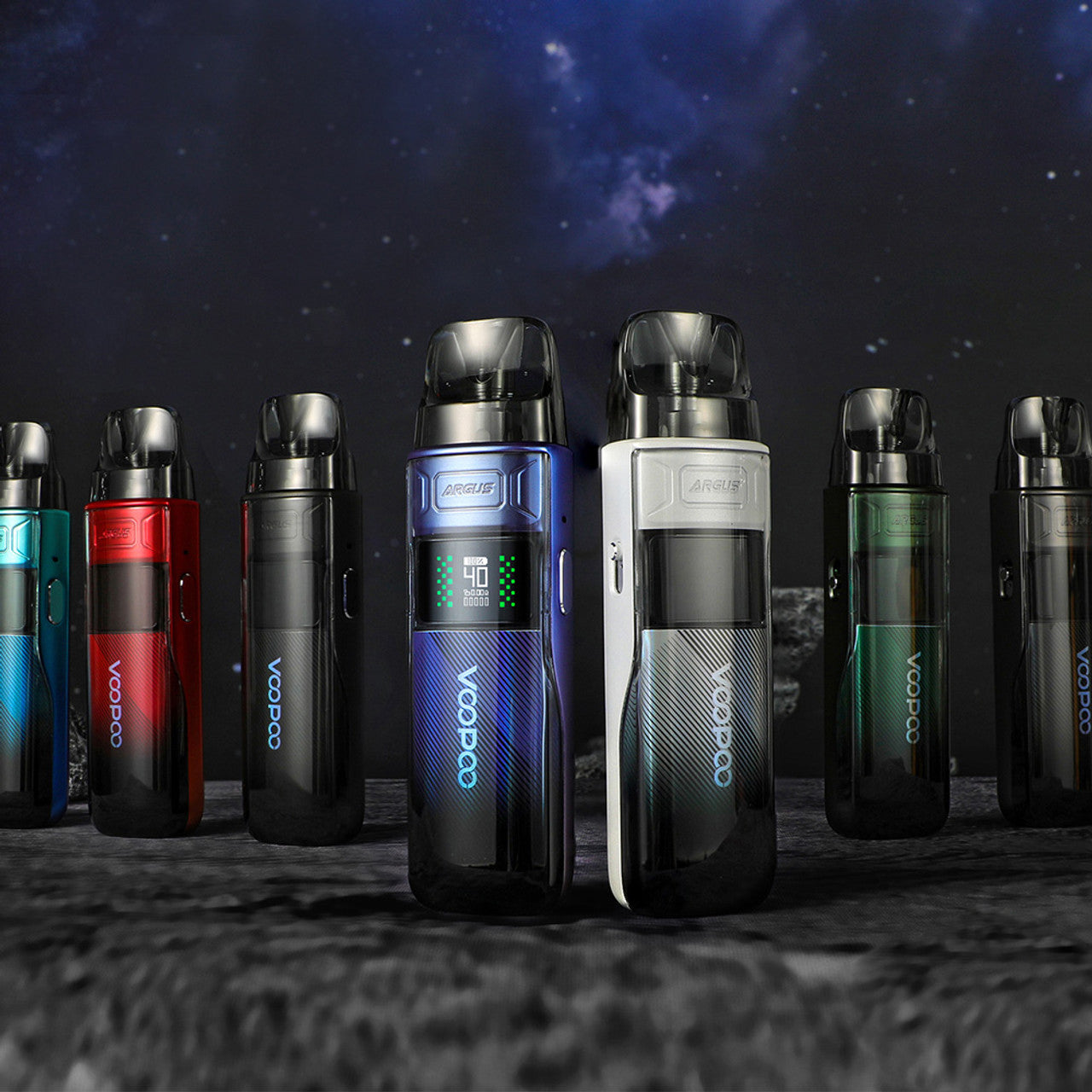 VooPoo Argus E40 1800mAh Pod System Starter Kit With 2 x 4.5ML Refillable Cartridge (MSRP $40.00)