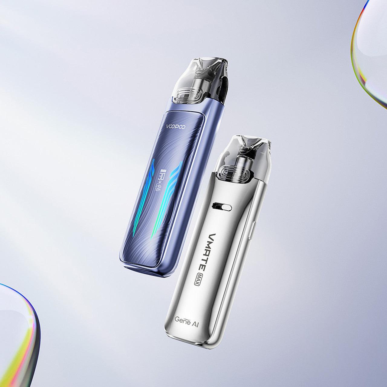 VooPoo Vmate Max 1200mAh Pod System Starter Kit With 2 x 3ML Refillable Vmate Top Fill Cartridge Pod (MSRP $39.99)