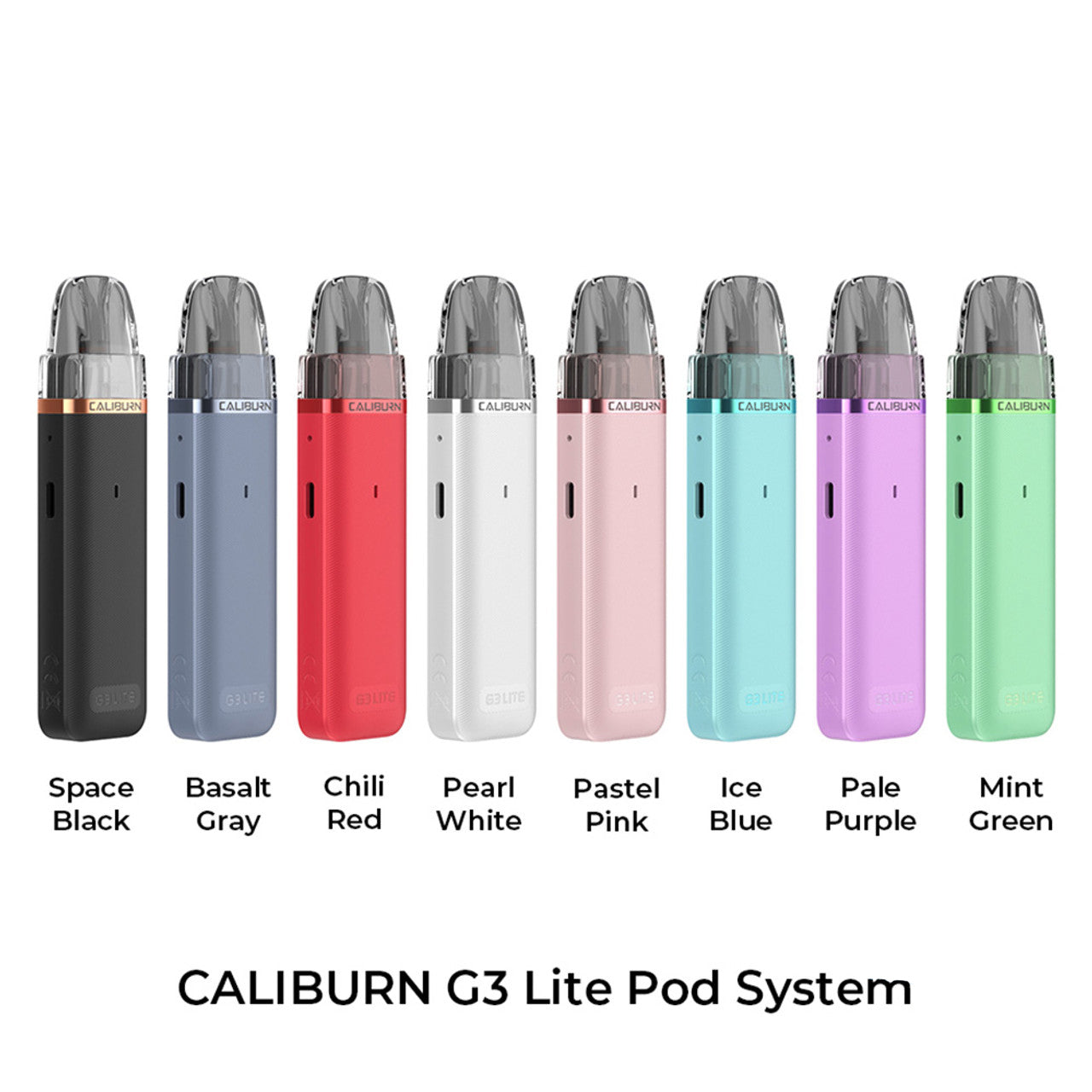 Uwell Caliburn G3 Lite 1200mAh Pod System Starter Kit With Refillable 2.5ML Caliburn G3 Cartridge Pod (MSRP $15.00)