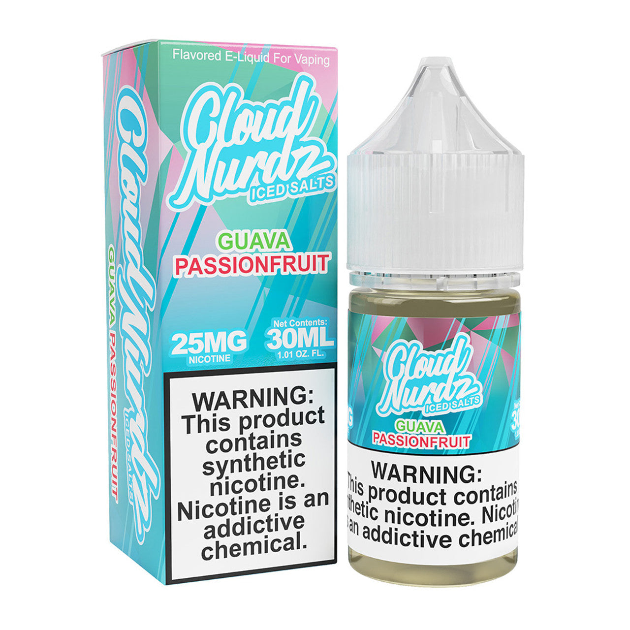 Cloud Nurdz Salts Tobacco-Free Nicotine Salt E-Liquid 30ML (MSRP $19.99)