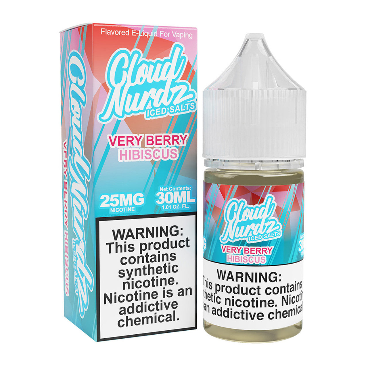 Cloud Nurdz Salts Tobacco-Free Nicotine Salt E-Liquid 30ML (MSRP $19.99)