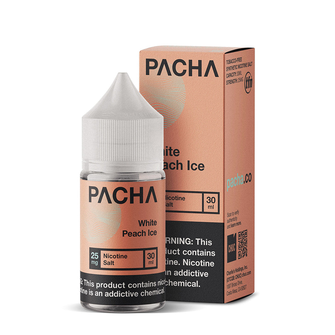 Pacha Syn Synthetic Nicotine Salt E-Liquid 30ML (MSRP $15.00)