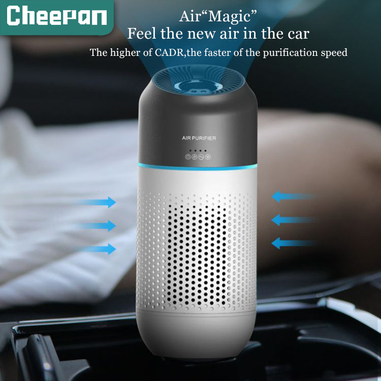 Smoke Removal Portable Car Air Freshener Mini USB Car Air Purifier With HEPA Filter