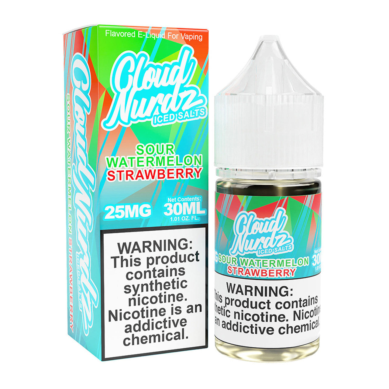 Cloud Nurdz Salts Tobacco-Free Nicotine Salt E-Liquid 30ML (MSRP $19.99)