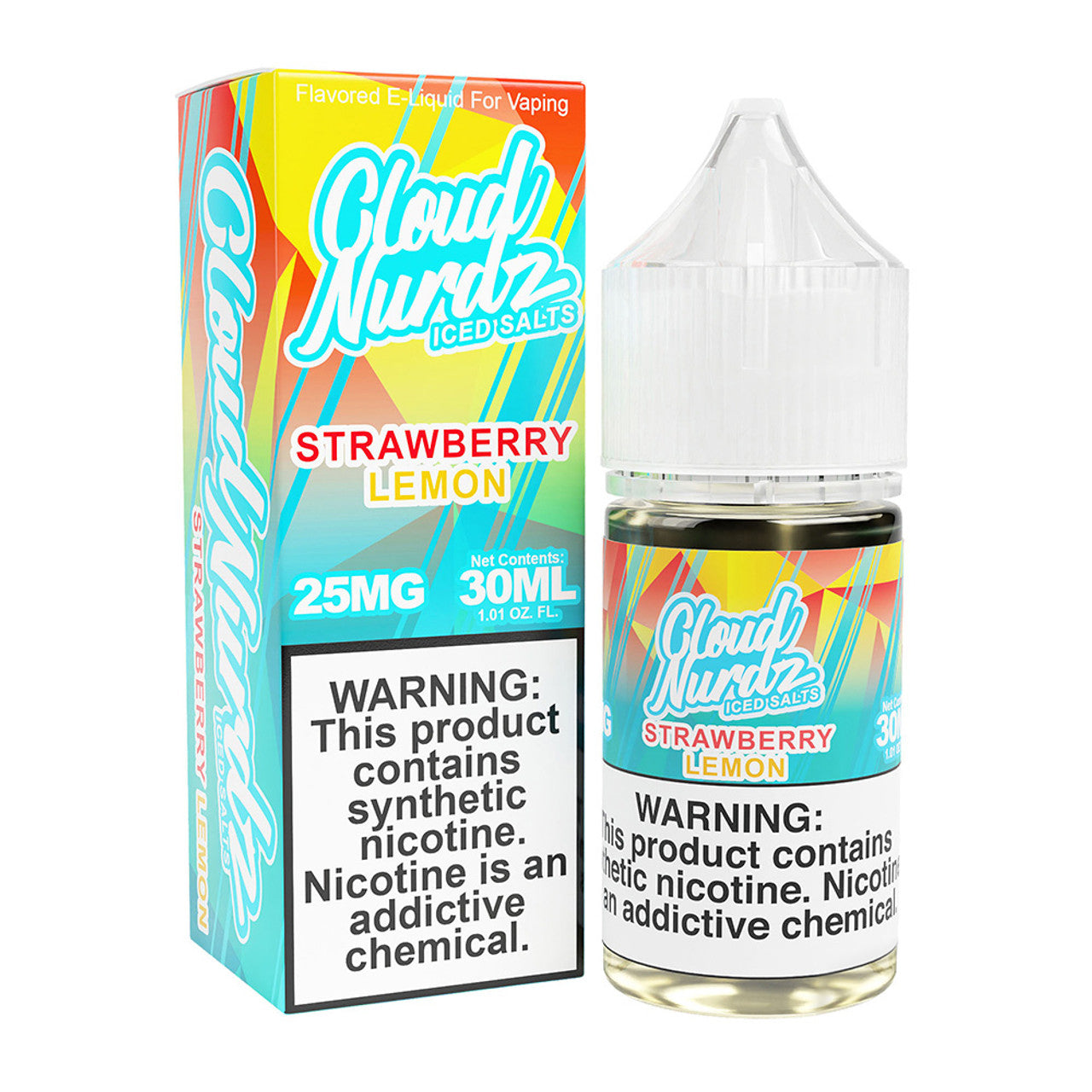 Cloud Nurdz Salts Tobacco-Free Nicotine Salt E-Liquid 30ML (MSRP $19.99)