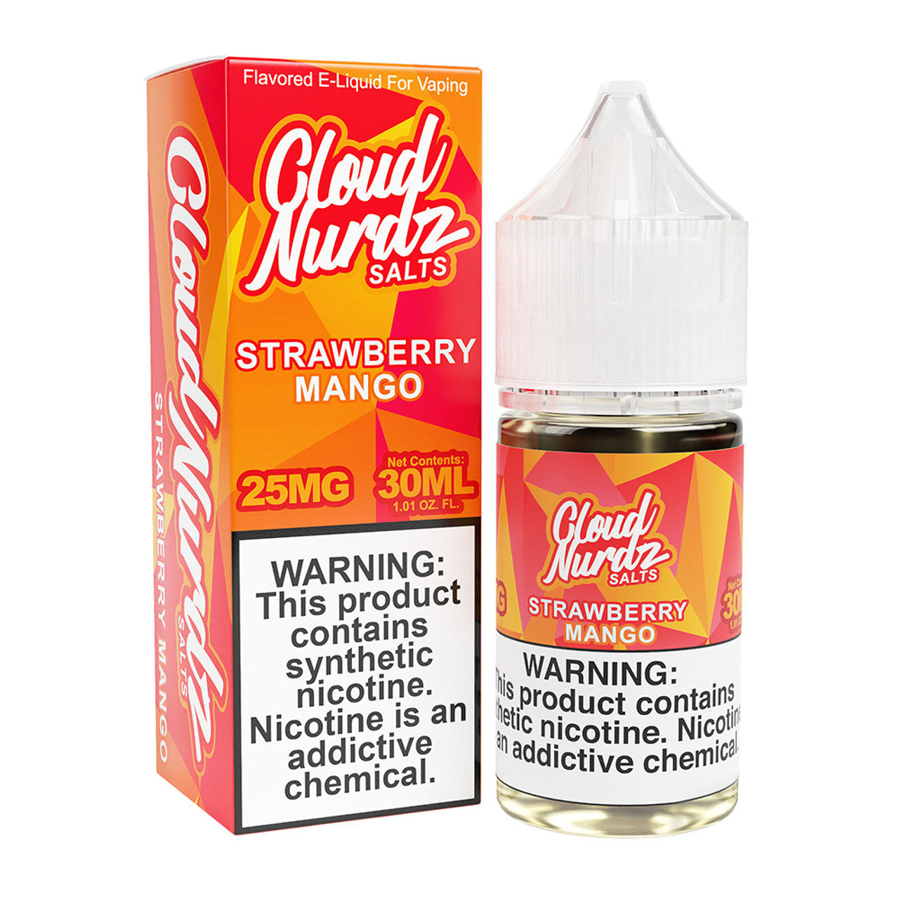 Cloud Nurdz Salts Tobacco-Free Nicotine Salt E-Liquid 30ML (MSRP $19.99)