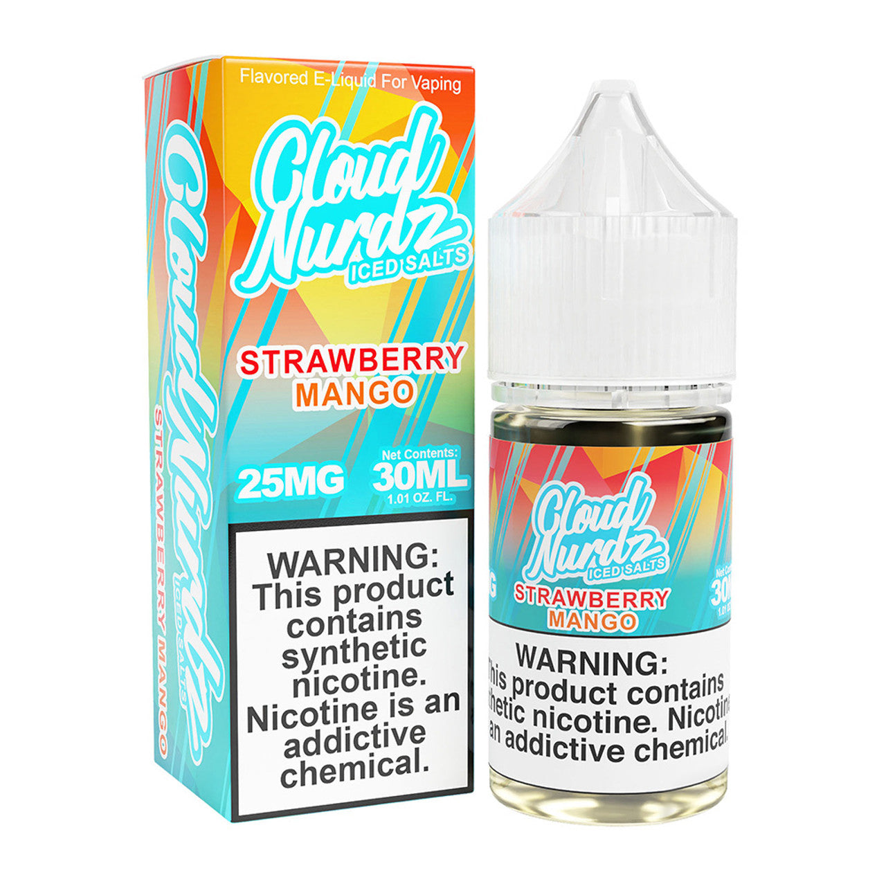 Cloud Nurdz Salts Tobacco-Free Nicotine Salt E-Liquid 30ML (MSRP $19.99)