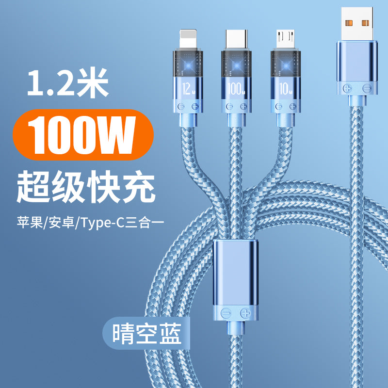 LuckyPromos | 3-in-1 Fast Charging Cable