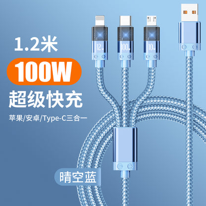 LuckyPromos | 3-in-1 Fast Charging Cable