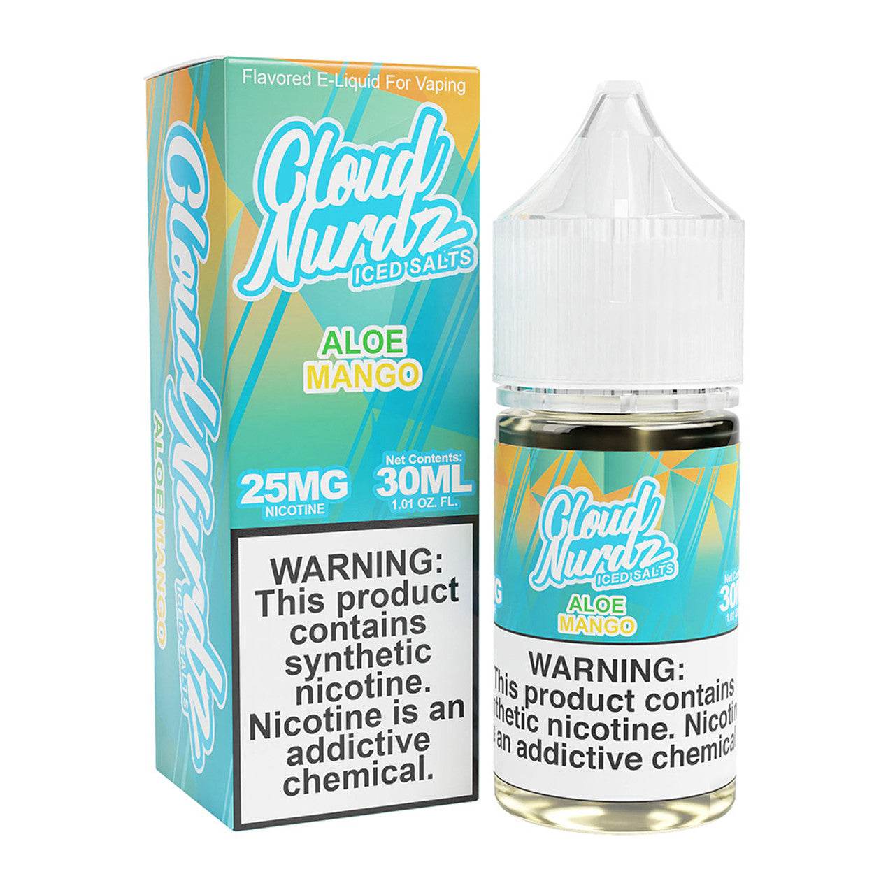 Cloud Nurdz Salts Tobacco-Free Nicotine Salt E-Liquid 30ML (MSRP $19.99)