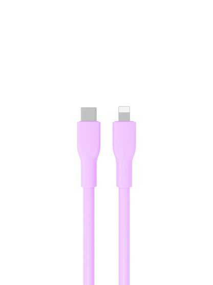 LuckyPromos | Silicone cable C to Lightning cable