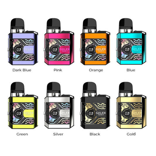 Freemax Galex Nano S 800mAh Pod System Starter Kit With Refillable 3ML Galex V2 Pod (MSRP $15.00)