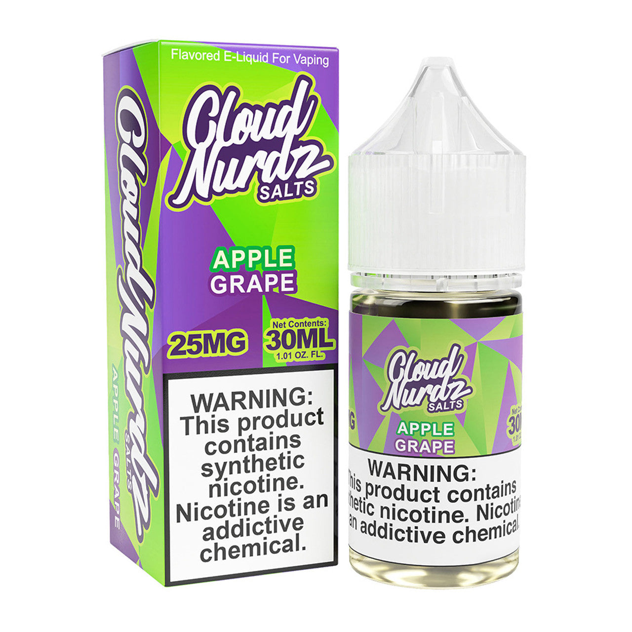 Cloud Nurdz Salts Tobacco-Free Nicotine Salt E-Liquid 30ML (MSRP $19.99)