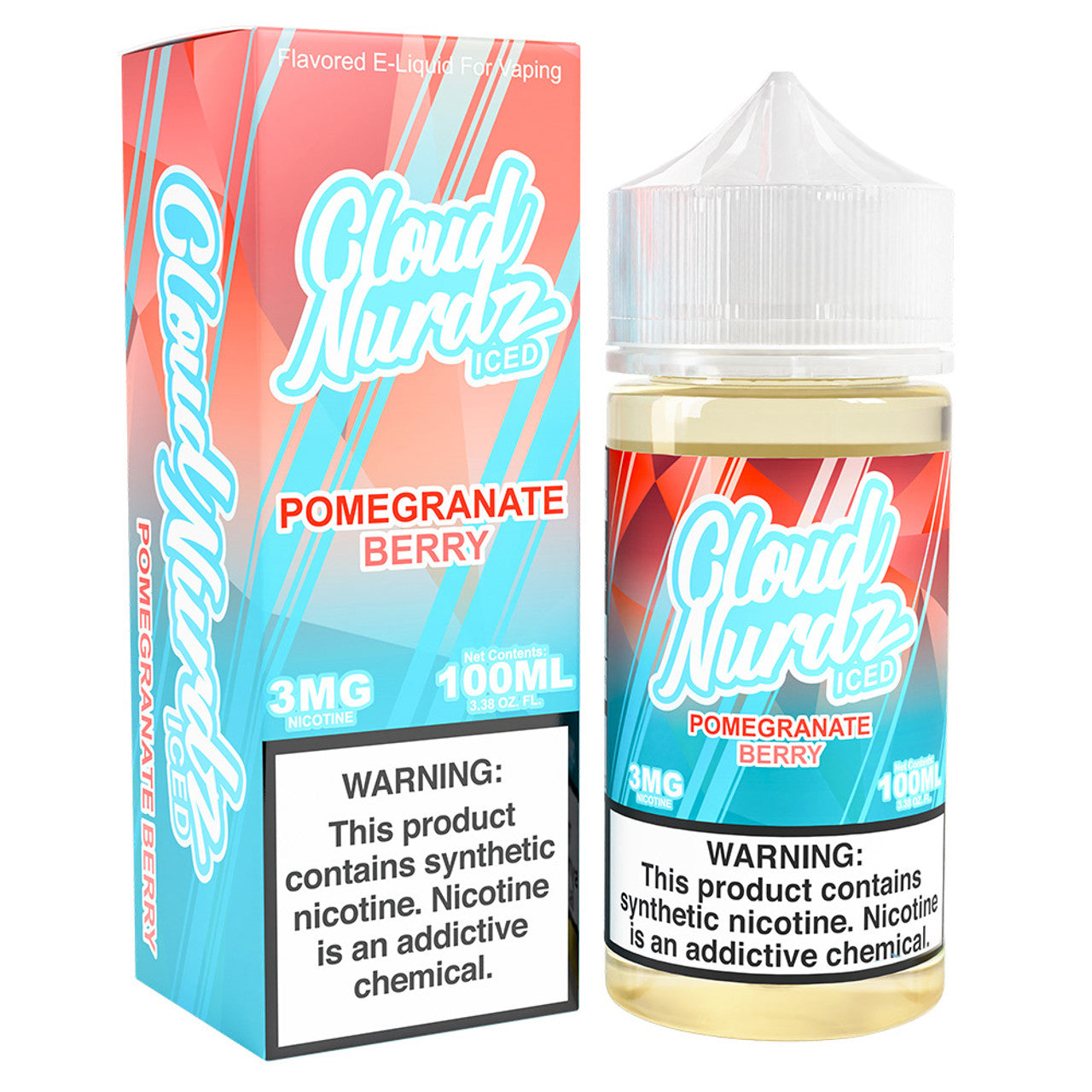 Cloud Nurdz Salts Tobacco-Free Nicotine Salt E-Liquid 30ML (MSRP $19.99)