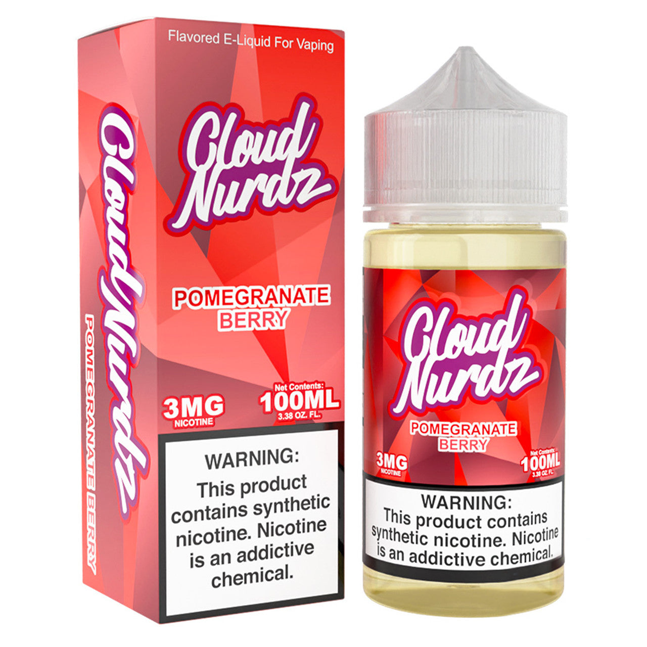 Cloud Nurdz Salts Tobacco-Free Nicotine Salt E-Liquid 30ML (MSRP $19.99)