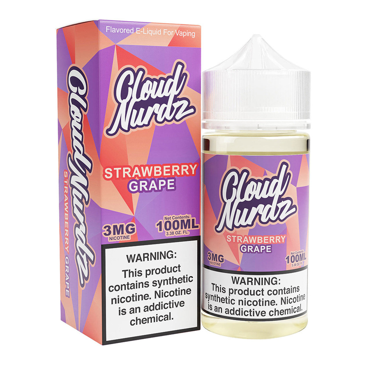 Cloud Nurdz Salts Tobacco-Free Nicotine Salt E-Liquid 30ML (MSRP $19.99)