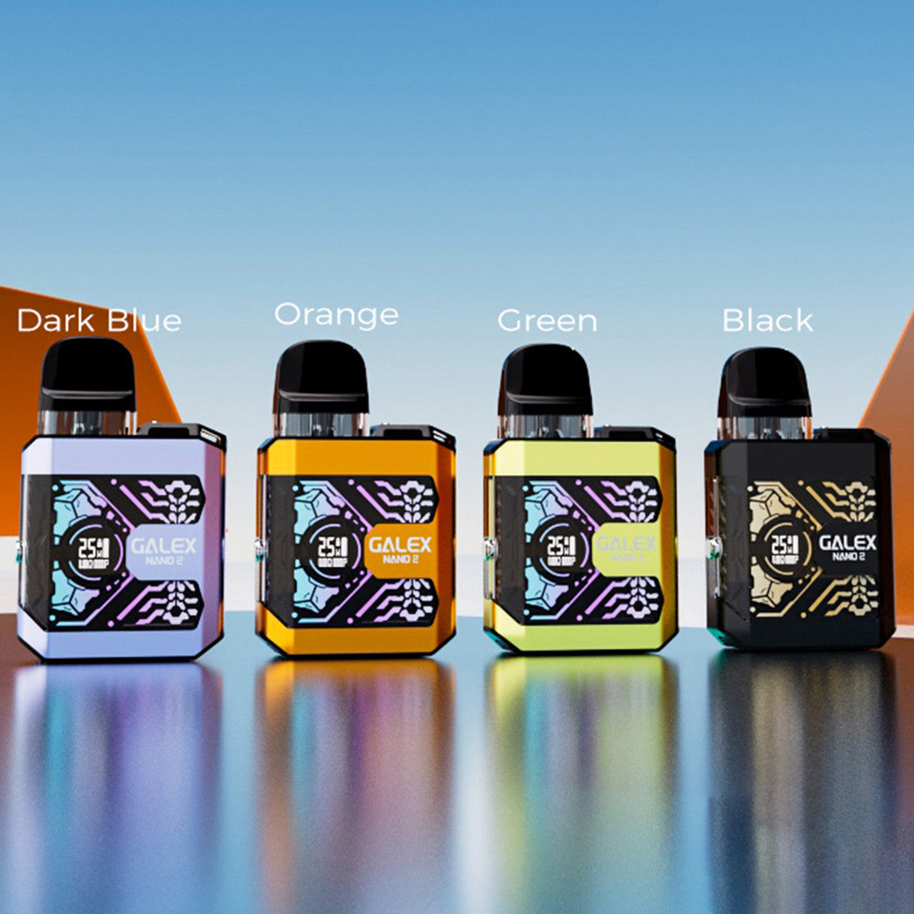 Freemax Galex Nano 2 900mAh Pod System Starter Kit With Refillable 2ML Galex Pod & 3ML Galex V2 Pod (MSRP $25.00)