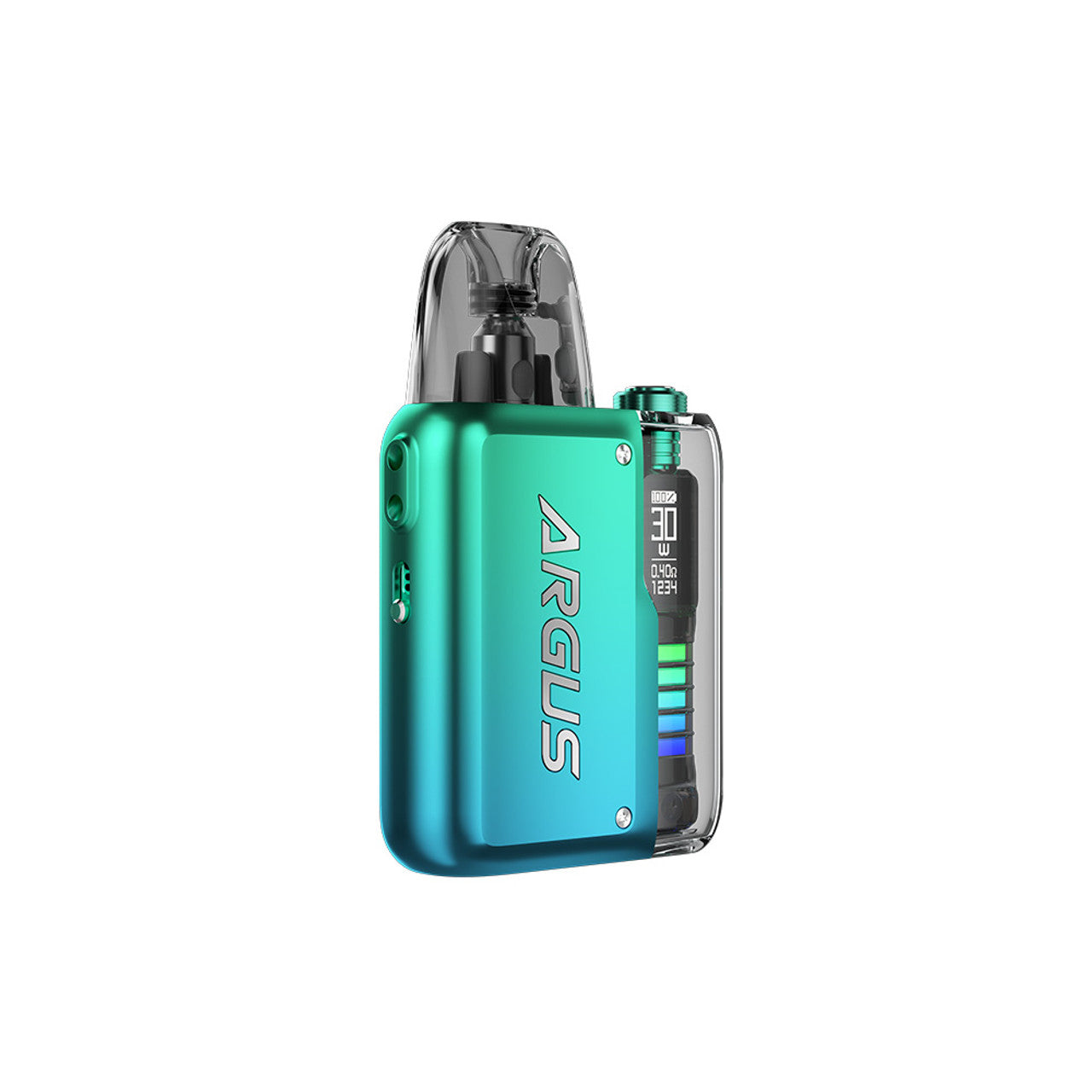 VooPoo Argus P2 1100mAh Pod System Starter Kit With 2 x 2ML Refillable Argus Top Fill Cartridge Pod (MSRP $37.99)