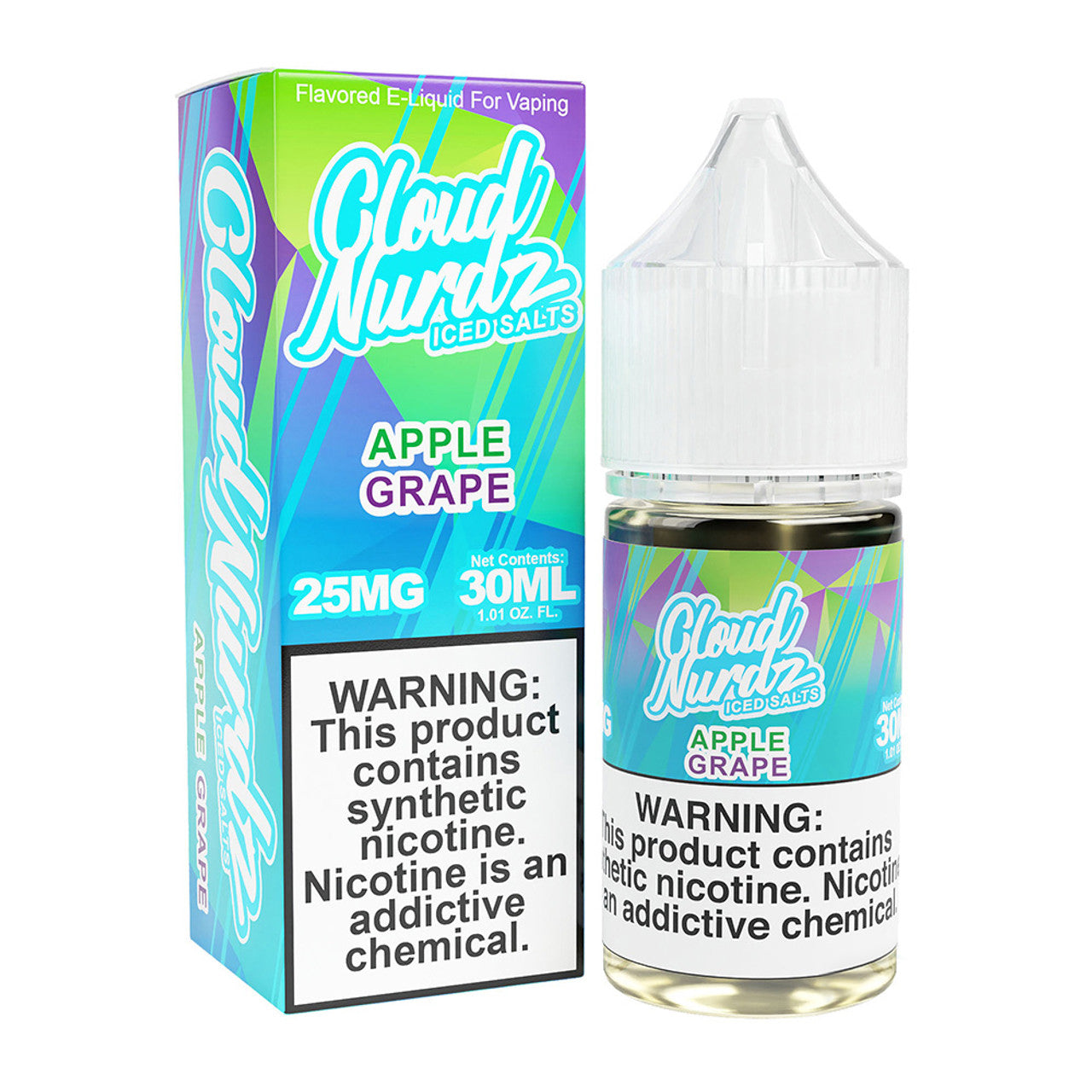 Cloud Nurdz Salts Tobacco-Free Nicotine Salt E-Liquid 30ML (MSRP $19.99)