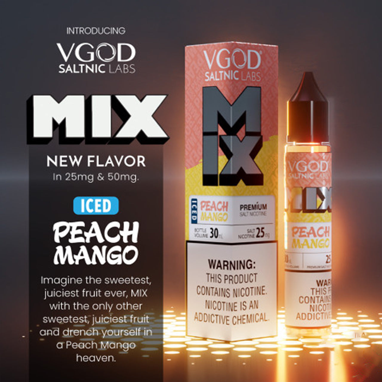 VGod Made With SaltNic Nicotine Salt E-Liquid 30ML (MSRP $20.00 - $25.00)