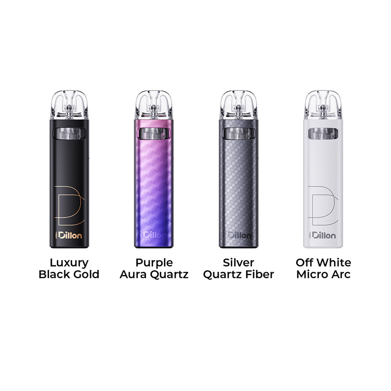 Uwell Dillon EM 900mAh Pod System Starter Kit With 2 x Refillable 2.5ML Cartridge Pod (MSRP $30.00)