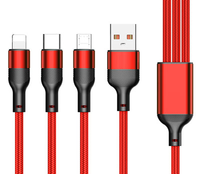LuckyPromos | 3-in-1 Fast Charging Cable
