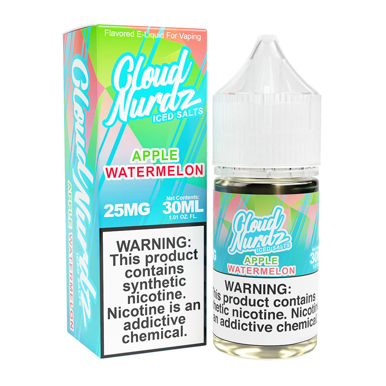 Cloud Nurdz Salts Tobacco-Free Nicotine Salt E-Liquid 30ML (MSRP $19.99)