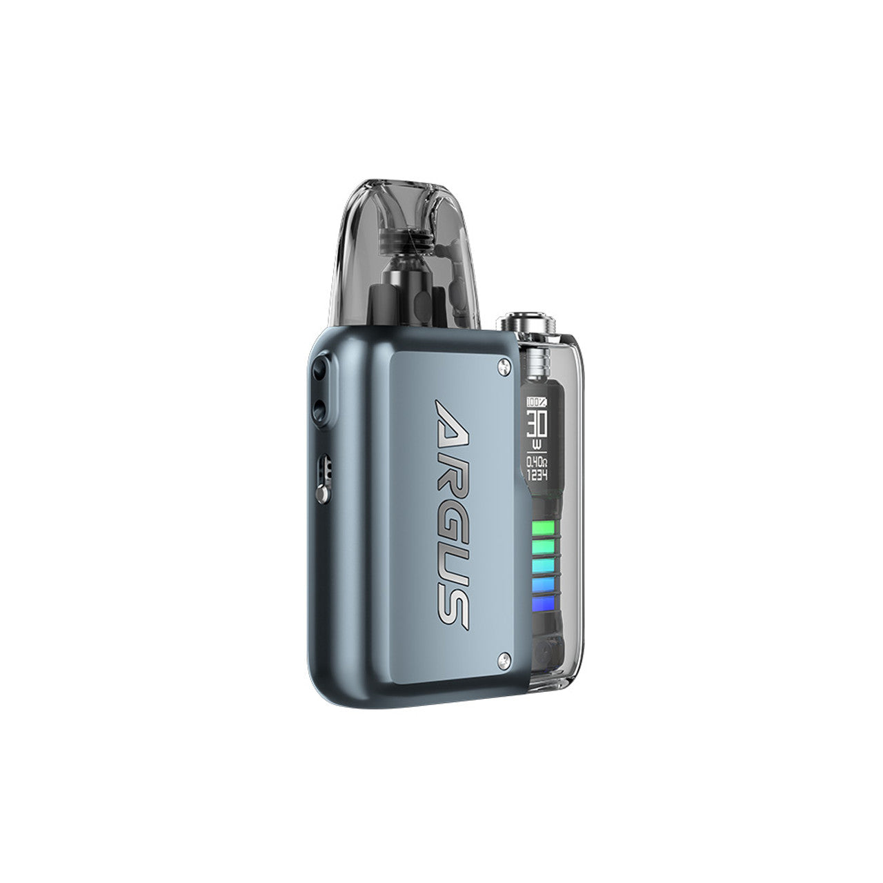 VooPoo Argus P2 1100mAh Pod System Starter Kit With 2 x 2ML Refillable Argus Top Fill Cartridge Pod (MSRP $37.99)