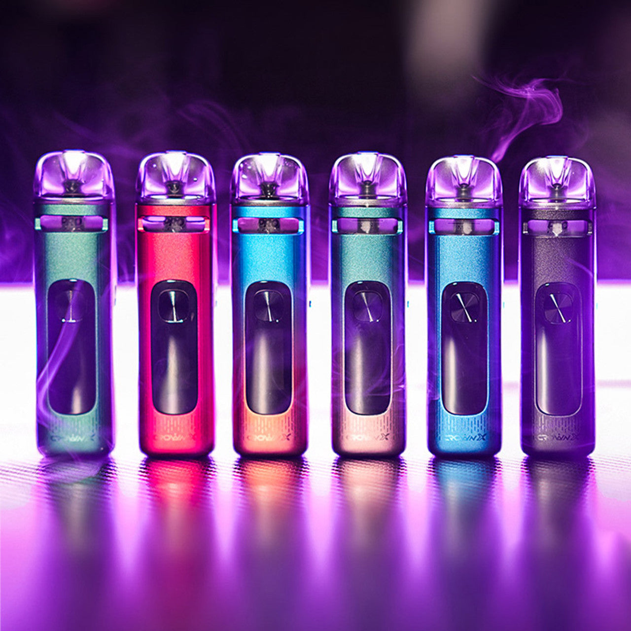 Uwell CROWN X 1500mAh Pod System Starter Kit With Refillable 5.3ML CROWN X Cartridge Pod (MSRP $39.99)