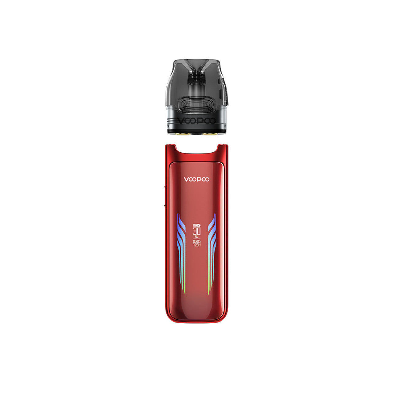 VooPoo Vmate Max 1200mAh Pod System Starter Kit With 2 x 3ML Refillable Vmate Top Fill Cartridge Pod (MSRP $39.99)