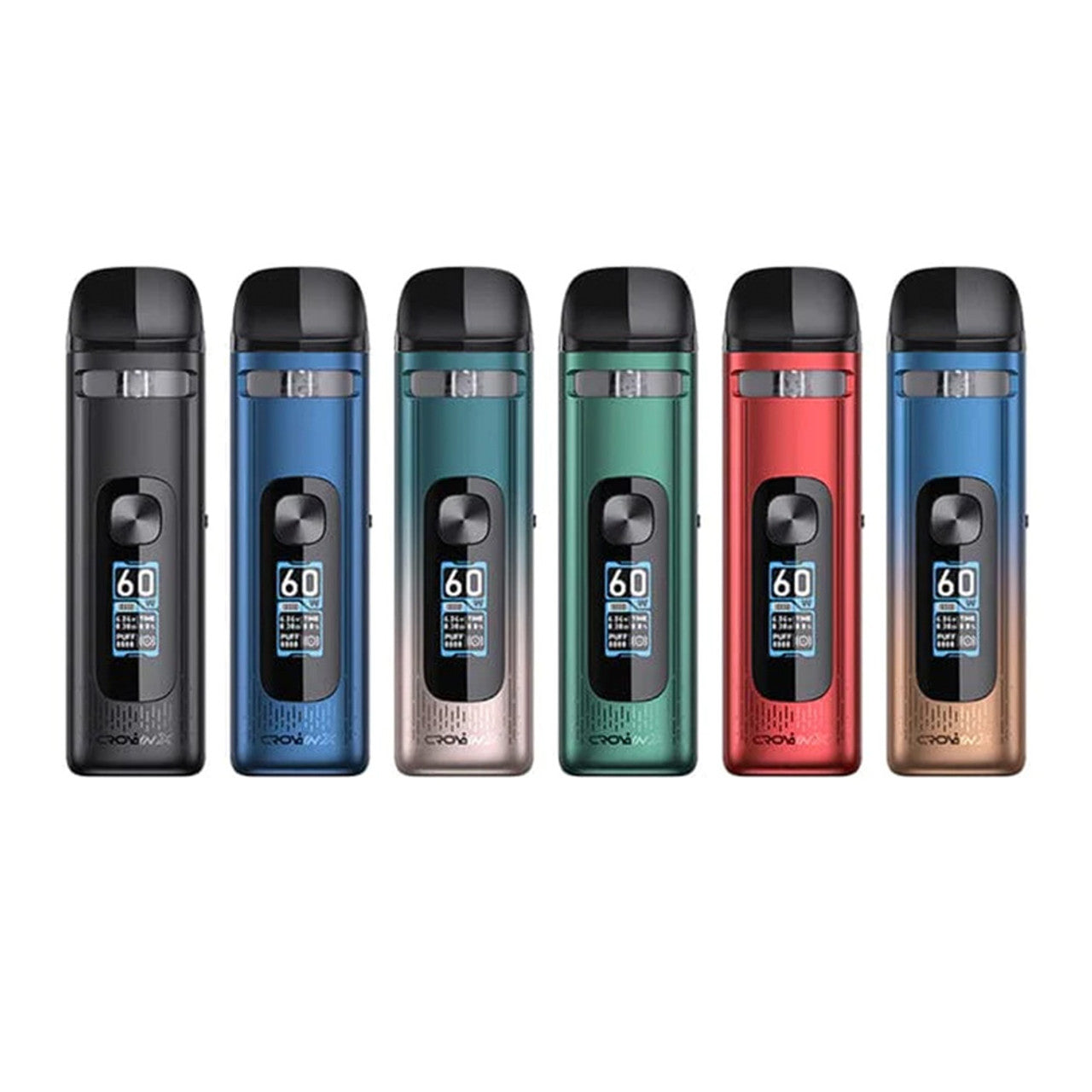 Uwell CROWN X 1500mAh Pod System Starter Kit With Refillable 5.3ML CROWN X Cartridge Pod (MSRP $39.99)