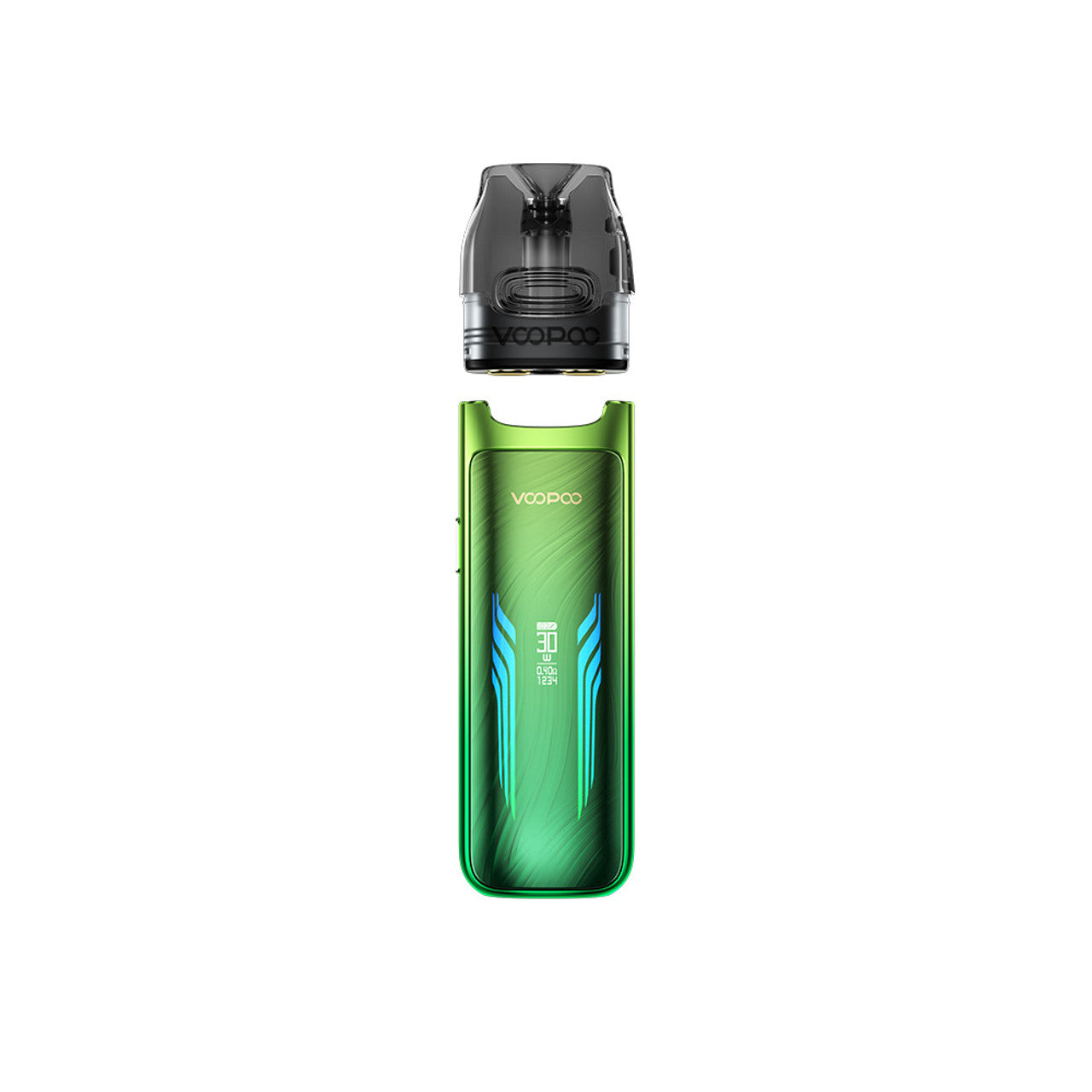 VooPoo Vmate Max 1200mAh Pod System Starter Kit With 2 x 3ML Refillable Vmate Top Fill Cartridge Pod (MSRP $39.99)