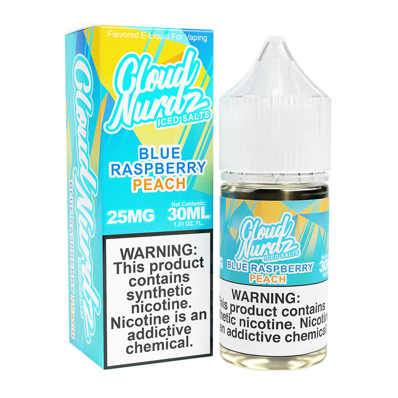 Cloud Nurdz Salts Tobacco-Free Nicotine Salt E-Liquid 30ML (MSRP $19.99)