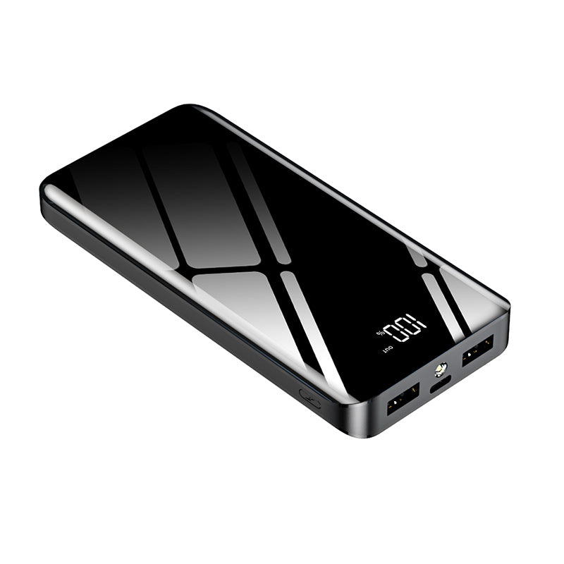 LuckyPromos | 10000mAh Portable Charger Slim 2 in 1 USB Type C