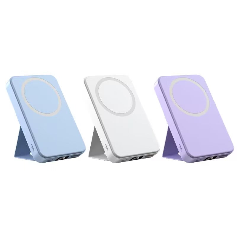 LuckyPromos | Custom Portable Magnetic Wireless Charge 10000mah Powerbank