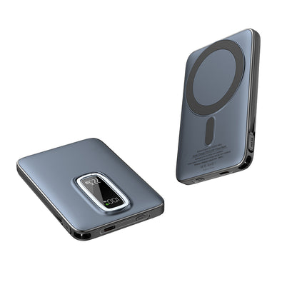 LuckyPromos | PD 22.5W Magnetic Portable Wireless Charge Power Bank 5000mAh