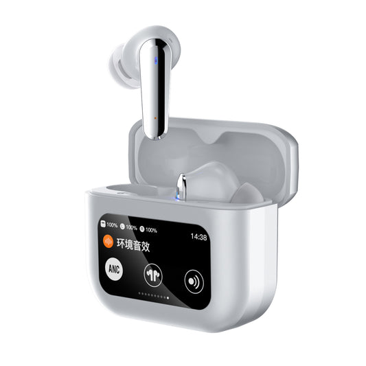 LuckyPromos | Q30 ANC BT5.3 Wireless Earphone Digital Display