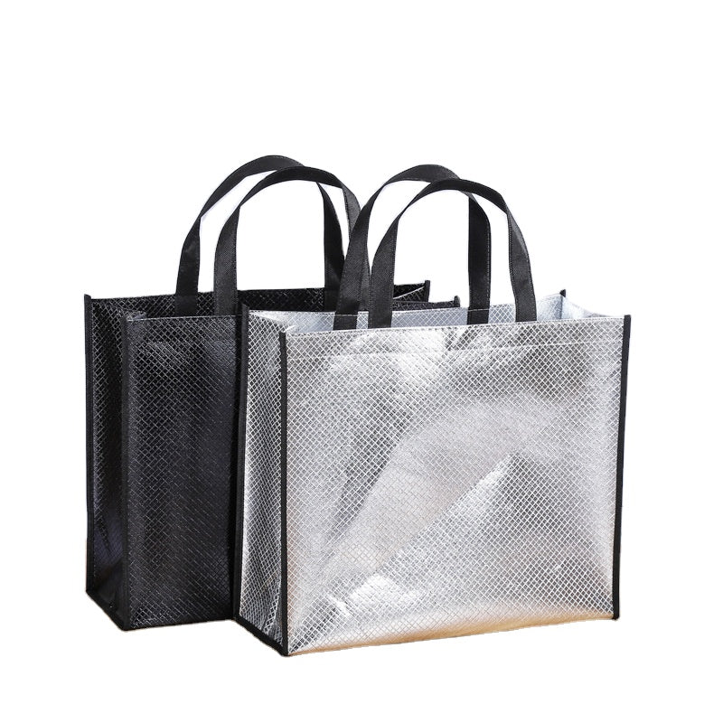 Customised printed tnt rpet non woven fabric cloth carry shopping bag Ultrasonic rpet non-woven bags