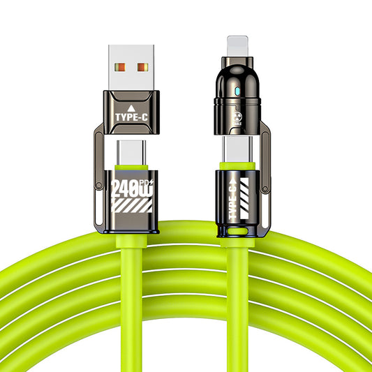 LuckyPromos | 4-in-1 Fast Charging Cable