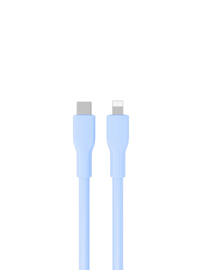 LuckyPromos | Silicone cable C to Lightning cable