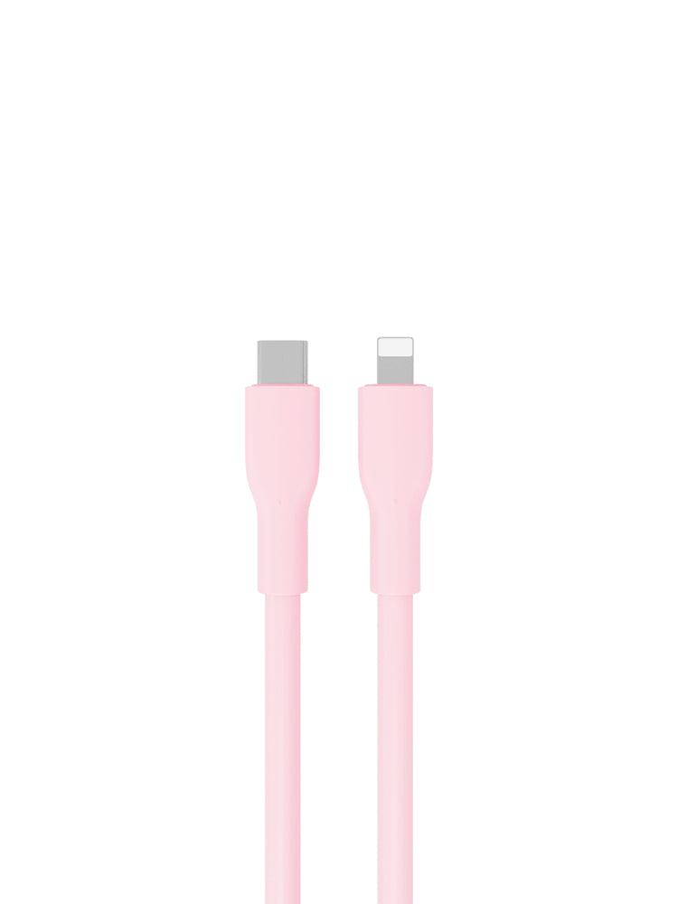 LuckyPromos | Silicone cable C to Lightning cable