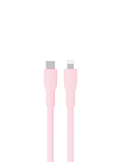 LuckyPromos | Silicone cable C to Lightning cable